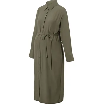 Dámské šaty 644139 - Tchibo - Těhotenské halenkové šaty - pro ženy - vel. M 40/42 - barva: zelená