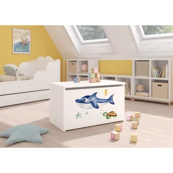 Úložný box ADRK Úložný box DARIA W-SEA-ANI, bílá