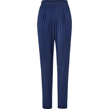 Dámské kalhoty 680304 - Tchibo - Žerzejové kalhoty - pro ženy - vel. XL 48/50 - barva: modrá