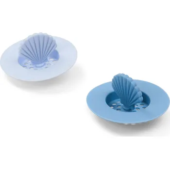 678347 - Tchibo - Silikonová odtoková sítka - barva: modrá