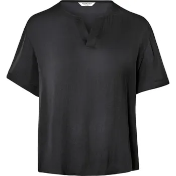 663978 - Tchibo - Saténová tuniková halenka - pro ženy - vel. 36 - barva: černá