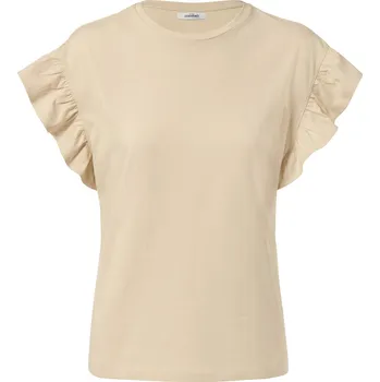 638864 - Tchibo - Triko s volánky - pro ženy - vel. XL 48/50 - barva: béžová