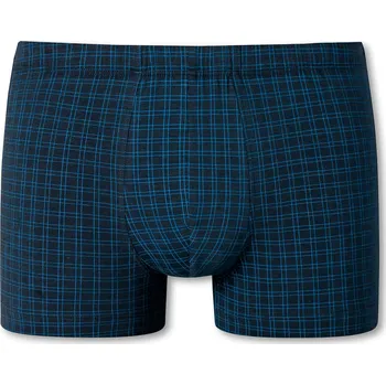 Slipy 707290 - Slipy s nohavičkou Schiesser - vel. L/6 - barva: modrá/kostkovaný