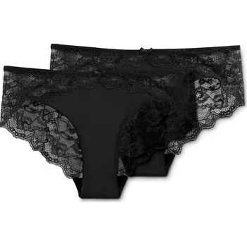 Kalhotky 602470 - Tchibo - Brazilské kalhotky - pro ženy - vel. XS 32/34 - barva: černá