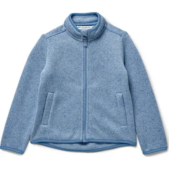 Chlapecká mikina 696826 - Tchibo - Dětská mikina z pleteného fleecu - pro ženy - vel. 86/92 - barva: modrá