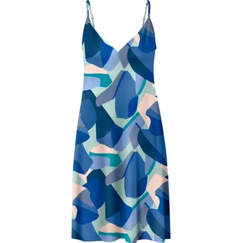 Dámská noční košile 682626 - Tchibo - Noční košile na ramínka - pro ženy - vel. M 40/42 - barva: modrá