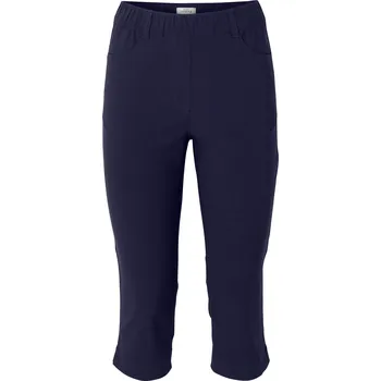 Dámské kalhoty 703715 - Tchibo - 3/4 bengalínové kalhoty - pro ženy - vel. 44 - barva: modrá