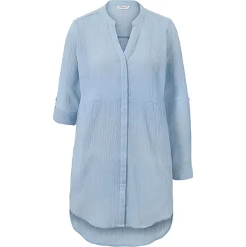 Dámská halenka 680002 - Tchibo - Dlouhá proužkovaná halenka - pro ženy - vel. 38 - barva: modrá/s proužky