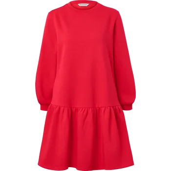 Dámské oblečení 645237 - Tchibo - Teplákové šaty - pro ženy - vel. XL 48/50 - barva: červená