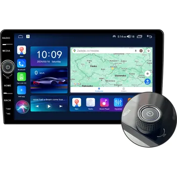 Autorádio Everest 2DIN autorádio EVE27 Android, Ford Fiesta / Focus II / Fusion / Galaxy / Kuga / C-Max / S-Max / Transit / Connect