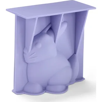 Forma na pečení 695439 - Tchibo - Forma na pečení ve tvaru velikonočního zajíčka - barva: fialová