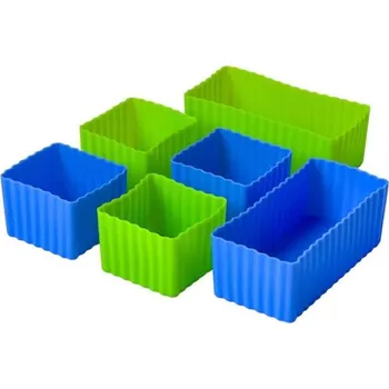 Vykrajovátko Yumbox Silikonové mističky Yumbox Blue Green