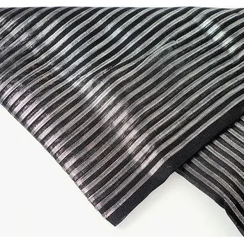 Šála Dámská šála tunel pruhy - černá