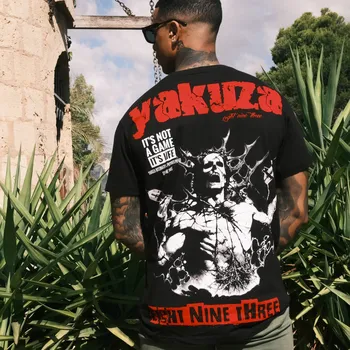 Pánské triko Yakuza Dynamite Regular 25016 black velikost: 4XL