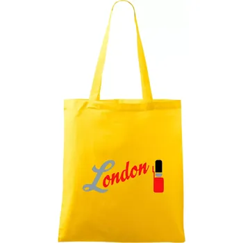 London Stráž - Taška bavlněná - 42 x 38 cm ( Žlutá )