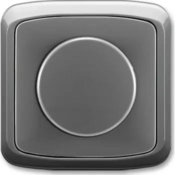 vypínač a zásuvka Stmívač osvětlení ABB Tango komplet kouřově šedý