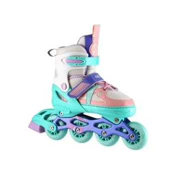 Kolečkové brusle NILS Extreme NJ1828A bílo-mátové EU 35-38 brusle + DÁREK DLE VÝBĚRU!