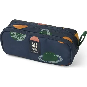 Penál Dětský penál Liewood Andrey Pencil Case tmavomodrá barva, LW20092 LW20092.9BYA 59X, vel. ONE SIZE
