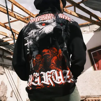 Pánská mikina Pánská mikina Yakuza Bark 25008 black velikost: 6XL