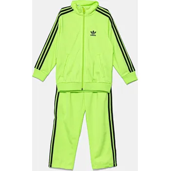 Dětská tepláková souprava adidas Originals JY0023 zelená 71X, vel. 86