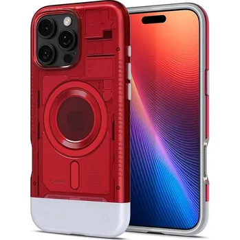 Pouzdro na mobilní telefon Spigen Classic C1 MagSafe Ruby iPhone 16 Pro Max