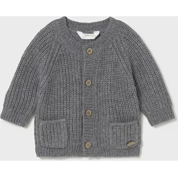 Kojenecký svetr Mayoral Newborn 2339.1P.Newborn.9BYA šedá 90X, vel. 80