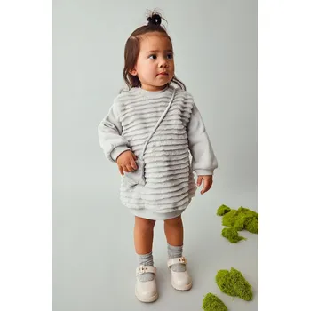 Dětská móda Šaty Mayoral 2919.4H.Baby.9BYA šedá 90X, vel. 92