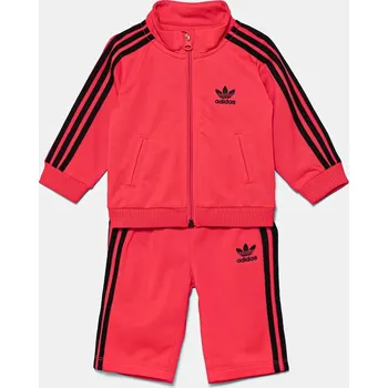Dětská tepláková souprava adidas Originals JY0022 červená 29X, vel. 98
