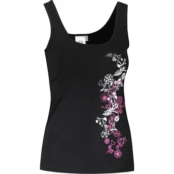 Dámské tílko ALTISPORT CARRYOVER ALW029136 ČERNORŮŽOVÁ XS