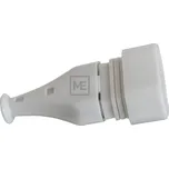 Zásuvka spojovací plochá bílá GN-11/W