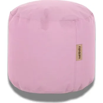 Sedací pytel AAA matrace Sedací vak TABURET Světle růžová