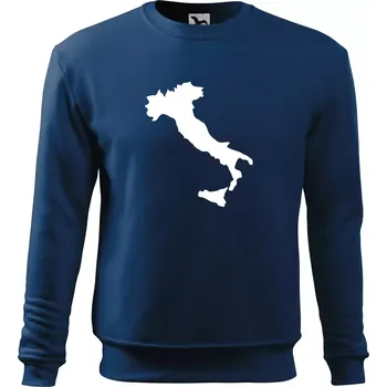 Pánské oblečení Itálie obrys - Mikina Essential pánská - S ( Půlnoční modrá )