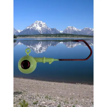 JIG KULATÝ RS ZERP- 8/0 RED HOOK VMC FRANCE 60-70-80-100g Barva: Žlutá, Gramáž: 70g 8/0