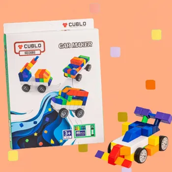 ostatní stavebnice Cublo - Car maker - 45 ks