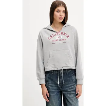 Pánská mikina Bavlněná mikina Guess Jeans W5YQ14.KCPR1 šedá 09X, vel. L