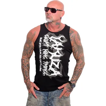 Pánské tílko Pánské tílko Yakuza Pest Slim 26023 black velikost: 5XL