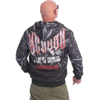 Pánská větrovka Pánská jarní bunda Yakuza Sword 22070 black velikost: M