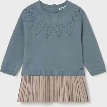 Oblečení a móda Kojenecké šaty Mayoral 2908.4B.Baby.9BYA modrá 55X, vel. 80