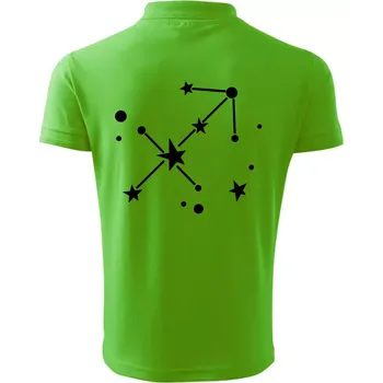 Pánská košile Souhvězdí - Sagittarius - Střelec - Polokošile pánská Pique Polo 203 - 4XL ( Apple Green )