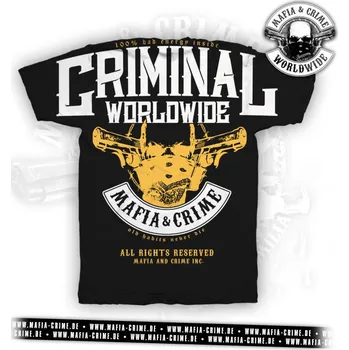 MC Mafia & Crime Worldwide Bad Energy black velikost: S