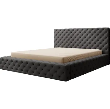 Postel Dvoulůžková postel PRINCCE 180x200 Softis 11 černá