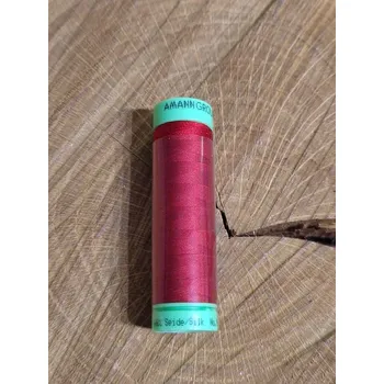 Nit Hedvábné nitě Amanda Mettler 50 m barva 0504 červená