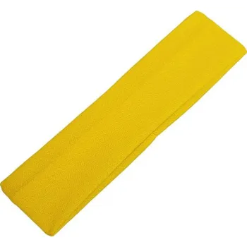Čelenka Látková elastická čelenka - žlutá - 4cm