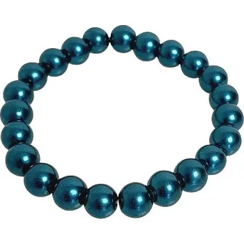 Náramek Perličkový náramek - zelená
