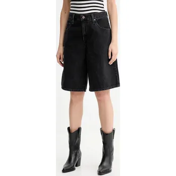 Dámské kraťasy Džínové šortky Levi's BAGGY DAD 000MJ černá 99X, vel. 28