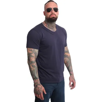 Pánské oblečení Pánské triko Yakuza Bare Regular Basic V-Neck 25049 parsian night velikost: M