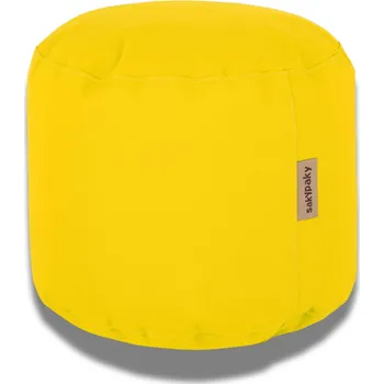 Sedací pytel AAA matrace Sedací vak TABURET Žlutá