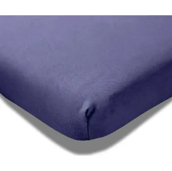 Prostěradlo AAA matrace Prostěradlo Delux Temně modrá 90-100 x 200-220 cm