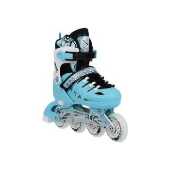 Kolečkové brusle NILS Extreme 4V1 NH10905 mintové EU 39-42 brusle + DÁREK DLE VÝBĚRU!