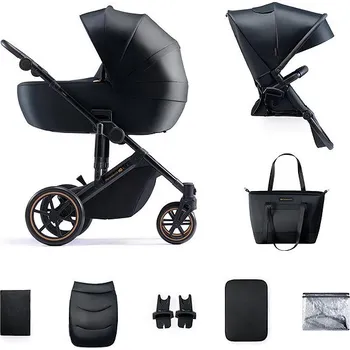 Kočárek Kinderkraft Prime 2 2v1 Black